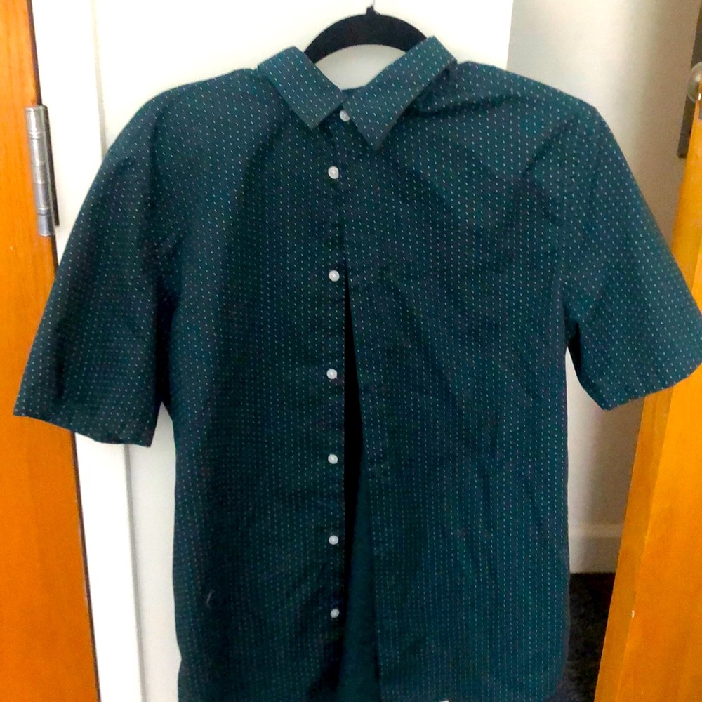 Men's Short Sleeve Button Down